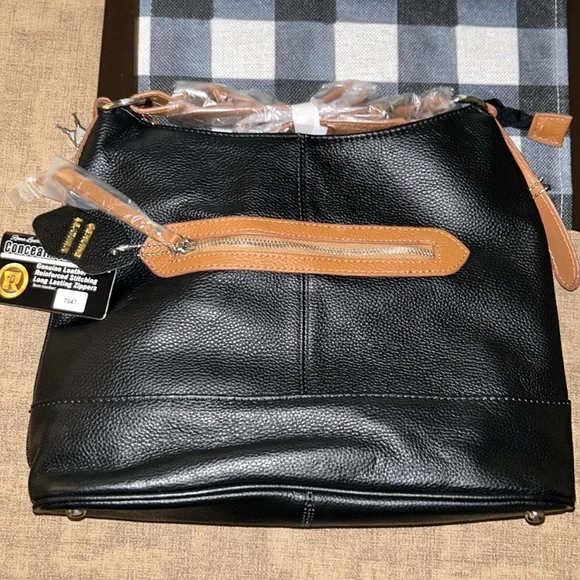 Bags Concealed Carry Purse Leather Crossbody Messenger By Roma